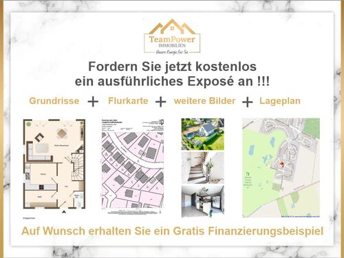 Fordern Sie ein Exposé an !!! - 8 Zimmer Einfamilienhaus zum Kaufen in Hitzhusen