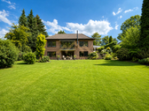 Blick aufs Haus - 
