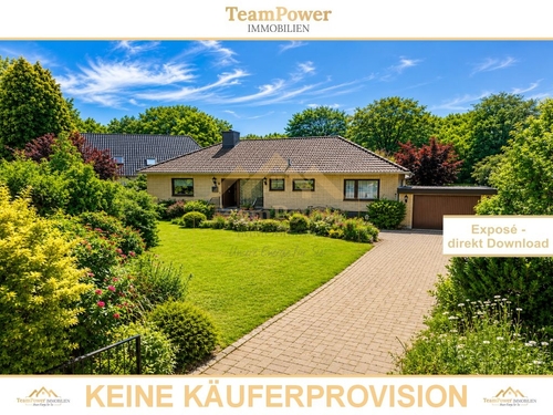 SCHÖNER WOHNEN - Bungalow mit Vollkeller im Hamburger Speckgürtel