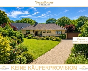 Ruhe pur: Bungalow in ruhiger Sackgassenlage mit Vollkeller und großem Grundstück - Holm