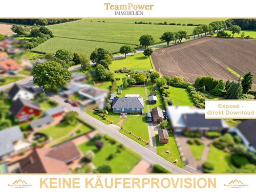SCHÖNER WOHNEN - 4.372 m² Freiheit! Bungalow mit eigener Koppel & viel Platz