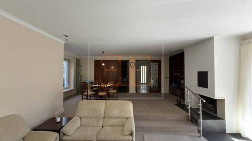 Wohnbereich Erdgeschoss mit Kamin - 