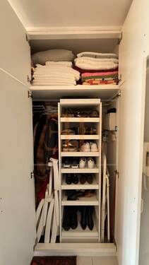 Einbauschrank im Flur - Etagenwohnung mit 68,30 m&sup2; in Hamburg / Lurup zum Kaufen