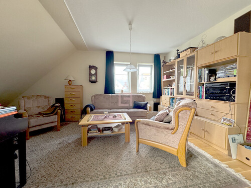 Wohnzimmer - 4 Zimmer Maisonettenwohnung in Worms