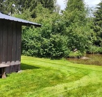 Naturgrundstück mit Weiher, Wald-/Freizeitgrundstück in ruhiger Lage - Jettingen-Scheppach