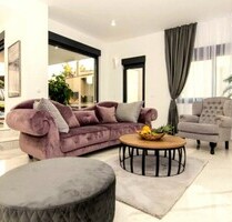 Städtische Luxusvilla mit Pool und Panoramablick aufs Meer - Podstrana