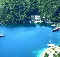 Exklusives Land Rudern Sie zum Meer Ston Broce Kroatien