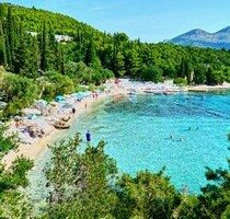 Baugrundstück mit Blick auf das Meer Küste von Dubrovnik - Dubrovacko Primorje
