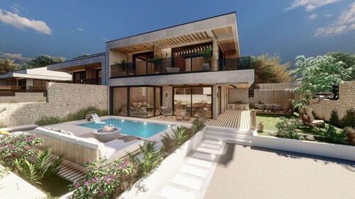 Bild 1 - Luxusvilla 100 Meter vom Meer entfernt Kroatien