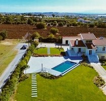 Traumhaft gelegenes Anwesen mit Panorama Meerblick Pool - Angelochori