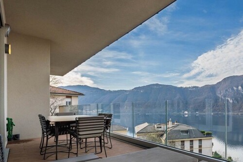 Bild 1 - Luxuriöses Apartment am Luganersee mit Terrasse