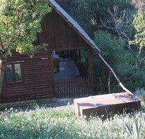 Holzhaus am Meer 17m2 Grund 400m2 - Kreis Ulcinj