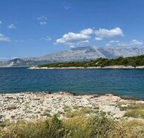 INSEL BRAC 1000m2 Bauplatz ERSTE REIHE AM MEER - Split
