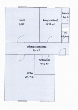 Bild 3 - 2 Zimmer Etagenwohnung in Bátonyterenye