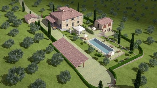 Bild 2 - Grundstück zum Kaufen in 30 km neben Florenz