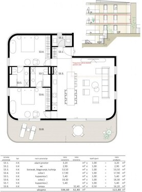 Bild 4 - Etagenwohnung mit 122,00 m² in Dramalj zum Kaufen