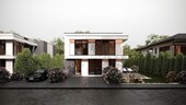 Bild 1 - Luxuswohnungen im Doppelhaus mit Gartenteil