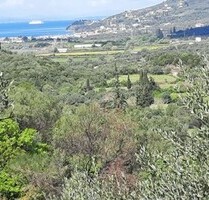 Hangrundstück mit Baurecht in Meeresnähe - Plataria