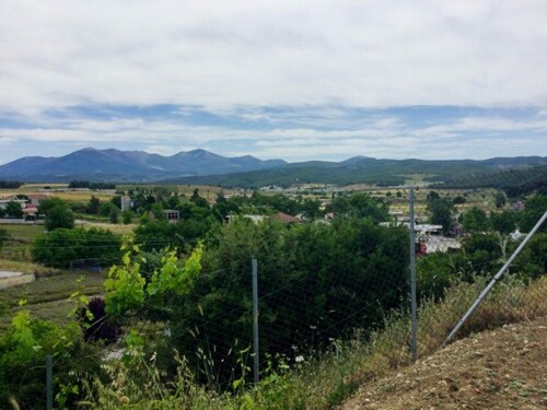 Bild 1 - Haus in Griechenland mit freien Blick auf Berg Dirfy