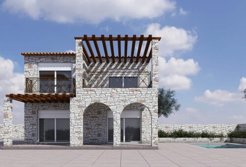 Bild 1 - 5 Maisonetten mit jeweils eigenem Swimmingpool