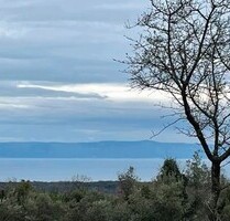 Baugrund mit Meerblick in Istrien - Marcana