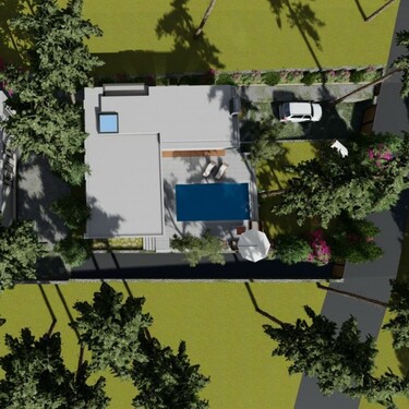 Bild 1 - Moderne Privatvilla in Bodrum - 340.000,00 EUR Kaufpreis, ca.  140,00 m² Wohnfläche