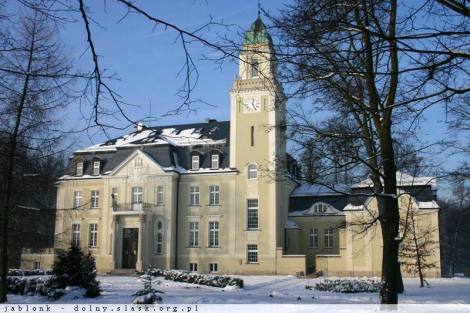 Bild 1 - Schlosshotel 300m von der Route Nr. 8 Breslau-Warschau.