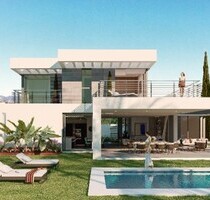 Letzte Luxus-Villa mit Meerblick, Fertigstellung Juni 2018 - Marbella