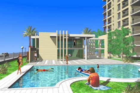 Bild 1 - Modernes Apartement mit Bergblick