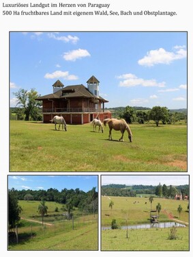 Bild 1 - Luxusriöses Landgut im Herzen von Paraguay