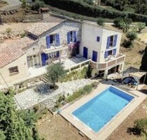 PROVENZALISCHES STEINHAUS MIT RIESIGEM POOL PANORAMABLICK - LES ADRETS DE L ESTEREL