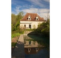 Zwei Wassermühlen und andere Gebäude im Lot-Tal - CAJARC