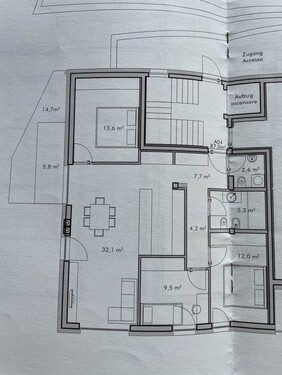 Bild 2 - 4 Zimmer Etagenwohnung zum Kaufen in Villnöss