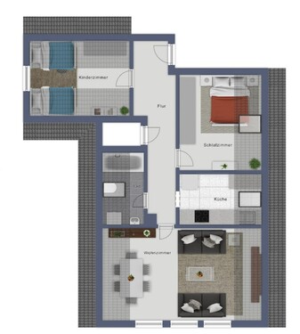 Bild 1 - Modernisierte Wohnung mit solider Rendite