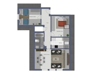 Modernisierte Wohnung mit solider Rendite - Wurster Nordseeküste Nordholz