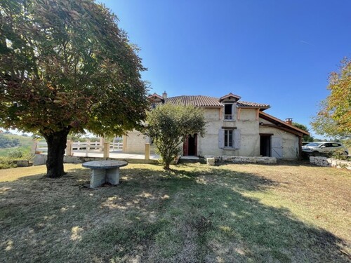 Bild 1 - Renoviertes Haus mit Panoramablick auf die Pyrenäen