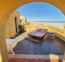 Wohnung mit Dachterasse und Meerblick - El Helal