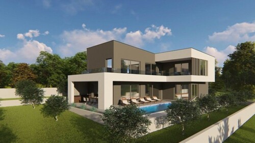 Bild 1 - ISTRIEN Baugrund mit Meerblick und Baugenehmigung