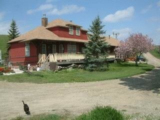 Bild 1 - 1904 Bahnhof Haus Garage auf 8 Hektar