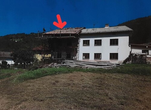 Bild 1 - Großes Renovierungsobjekt im Soca-Tal mit neuem Dach