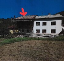 Großes Renovierungsobjekt im Soca-Tal mit neuem Dach - Idrija pri Bači