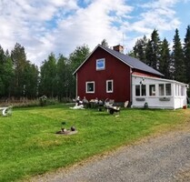 Selbstversorger Bauernhof am See in Lappland Schweden - Jörn