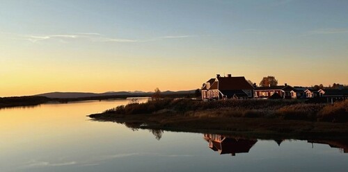 Bild 1 - Schneemobil-Camp in Schwedisch-Lappland