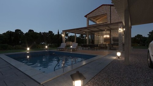 Bild 1 - ISTRIEN Svetvincenat - 200m2 Neubauvilla im Grünen