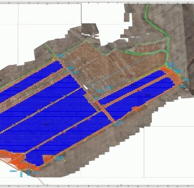 Bild 1 - 38 MW Photovoltaik Projekt Rumaenien