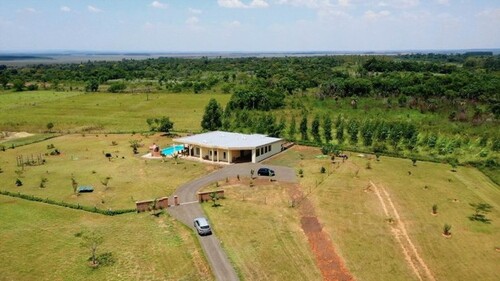 Bild 1 - Luxushaus mit 8ha und voll ausgestatte Werkhalle