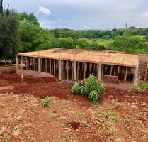 Grundstück mit Rohbau und herrlichen Blick - Bella Vista (Itapua)