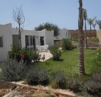 2 weiße Bungalows 124m2 Wohnfläche 800m2 Garten am Atlantik - Sidi Bibi Bengamoud