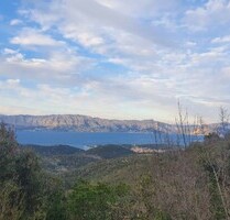 Grundstück mit Meerblick zu verkaufen Insel Brac Kroatien - Povlja