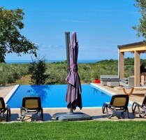 Istrien Villa mit Blick aufs Meer und Pool 102m2 - Novigrad